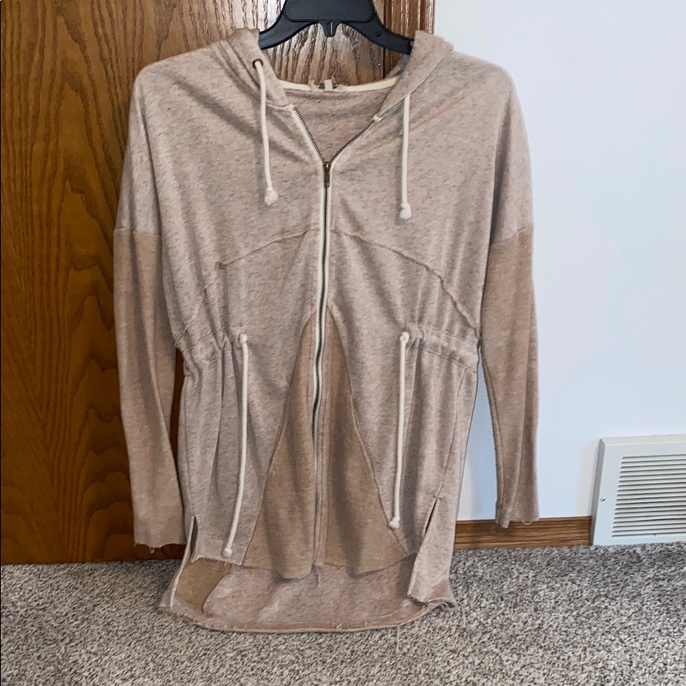 Gimmicks by BKE Tan Zip-Up Hoodie